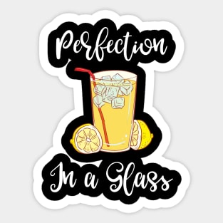 Perfection in a Glass Sticker